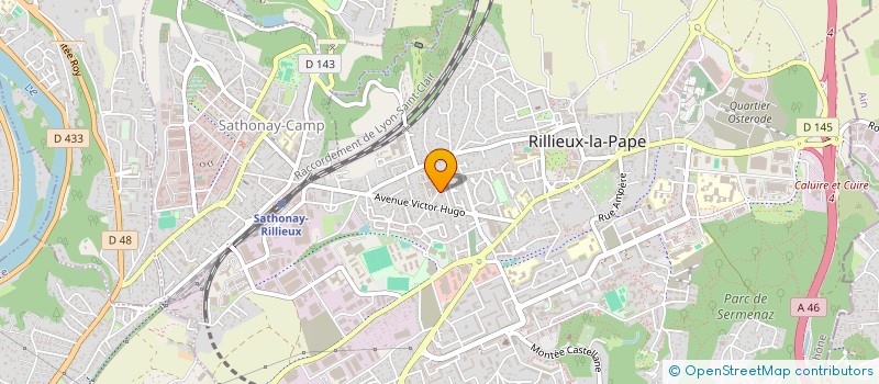 localisation de l'entreprise MADAME SYLVIE PLANCHE à RILLIEUX-LA-PAPE