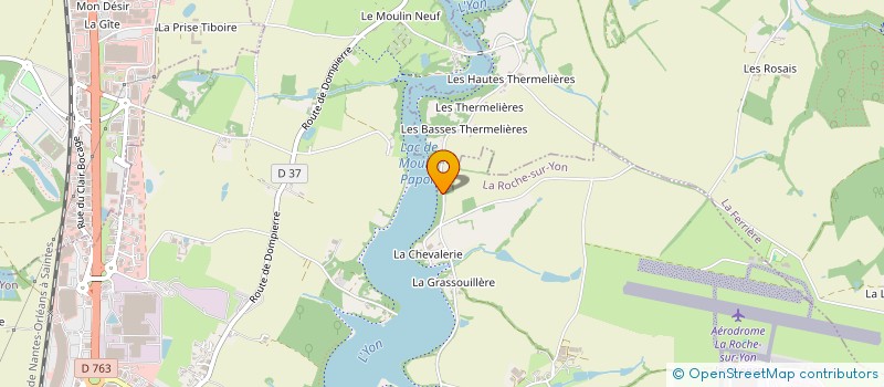 localisation de l'entreprise MADAME SYLVIE PLANCHOT à LA ROCHE-SUR-YON