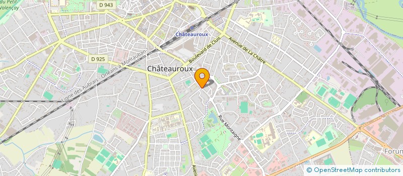 localisation de l'entreprise MADAME SYLVIE PLATEAU à CHATEAUROUX