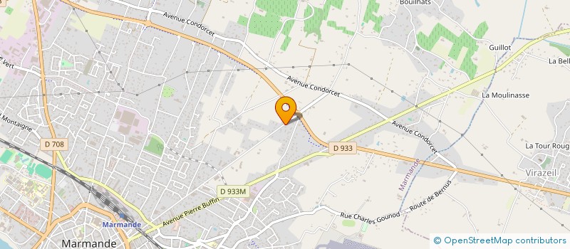 localisation de l'entreprise MADAME SYLVIE POITEVIN à MARMANDE