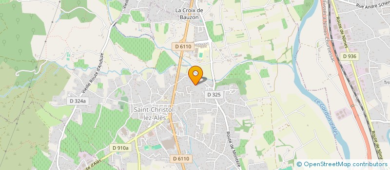 localisation de l'entreprise MADAME SYLVIE POITEVIN à SAINT-CHRISTOL-LEZ-ALES