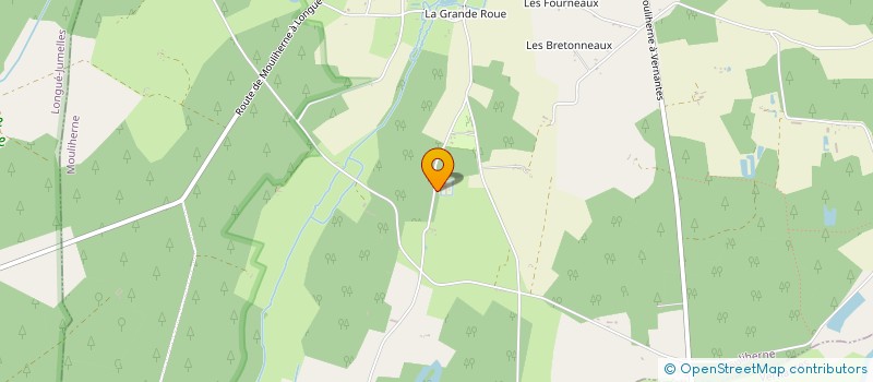 localisation de l'entreprise MADAME SYLVIE POITOU  MOULIHERNE