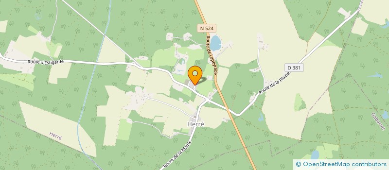 localisation de l'entreprise MADAME SYLVIE PONTENX  HERRE