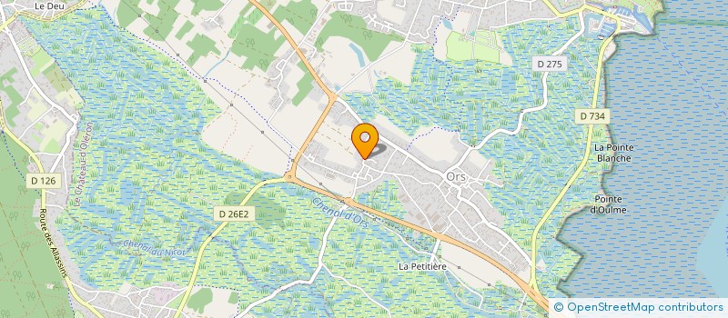 localisation de l'entreprise MADAME SYLVIE POQUIN  DOLUS-D'OLERON