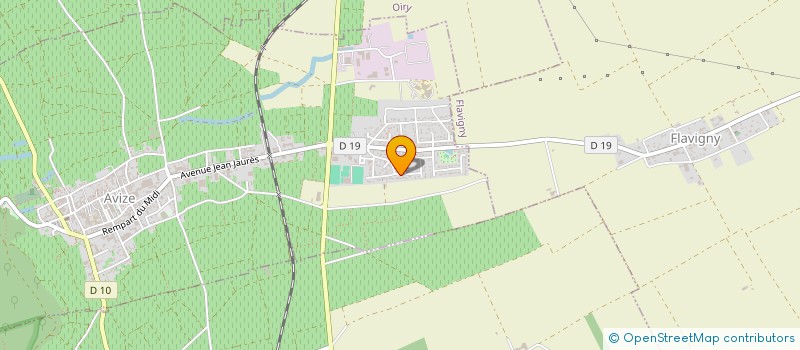 localisation de l'entreprise MADAME SYLVIE POUYET à AVIZE