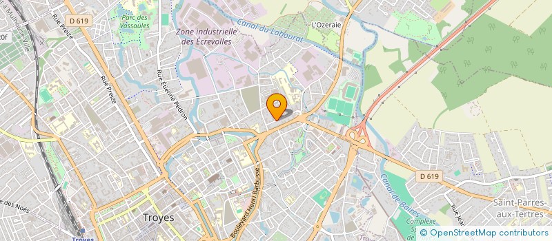 localisation de l'entreprise MADAME SYLVIE PRENEY  TROYES