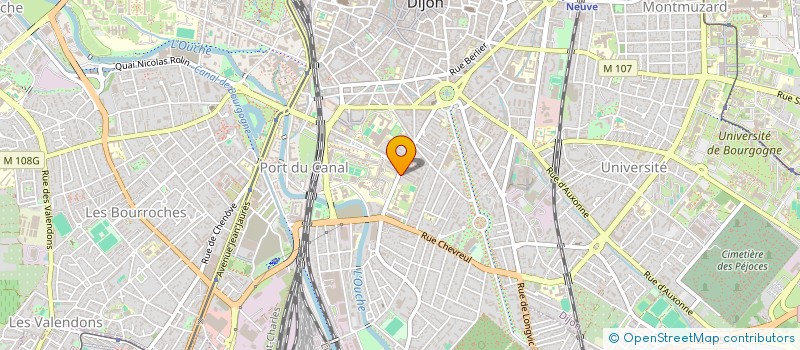 localisation de l'entreprise MADAME SYLVIE PRETOT à DIJON