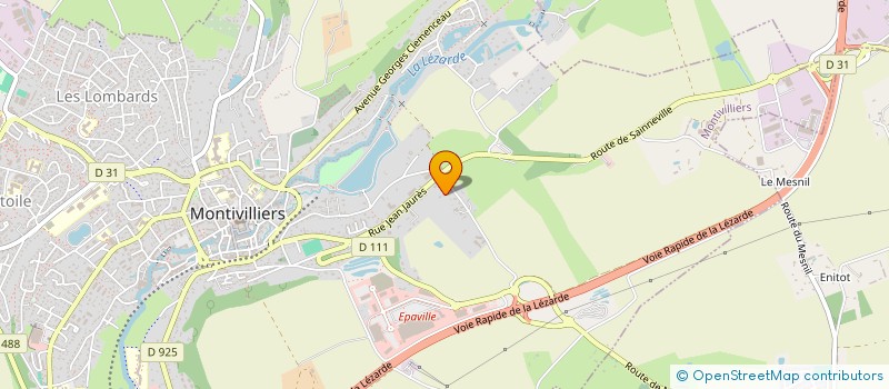 localisation de l'entreprise MADAME SYLVIE PREVOST  MONTIVILLIERS