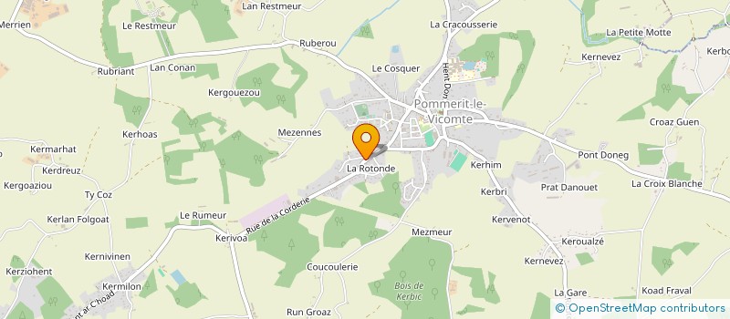 localisation de l'entreprise MADAME SYLVIE PROUD HOM  PLURIEN