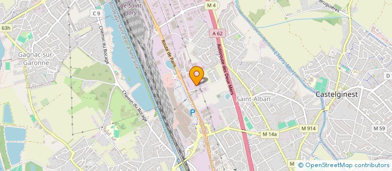 localisation de l'entreprise MADAME SYLVIE PRZYBYLSKI  SAINT-ALBAN