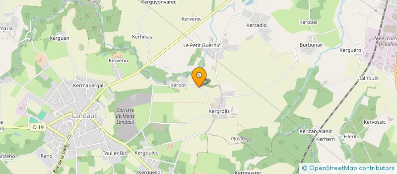 localisation de l'entreprise MADAME SYLVIE PUCH  LANDAUL