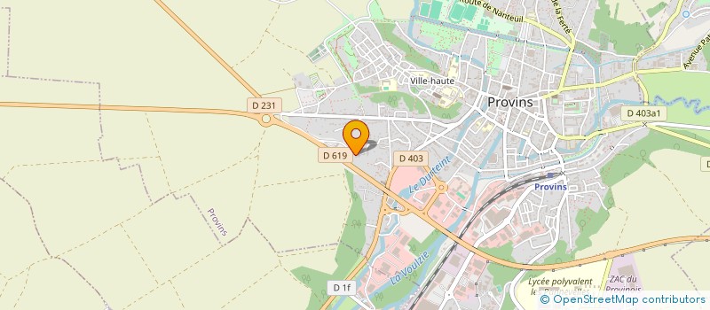 localisation de l'entreprise MADAME SYLVIE PUGNI  PROVINS
