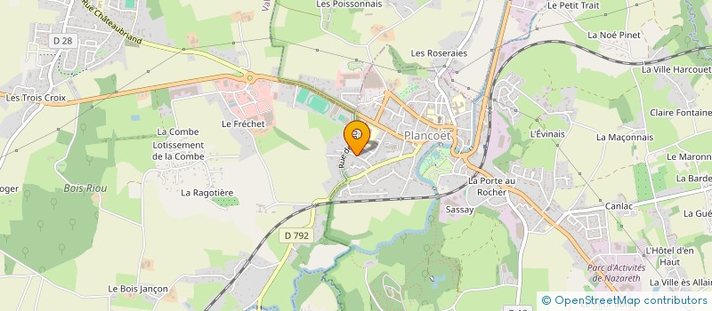 localisation de l'entreprise MADAME SYLVIE PUJANTE  PLANCOET