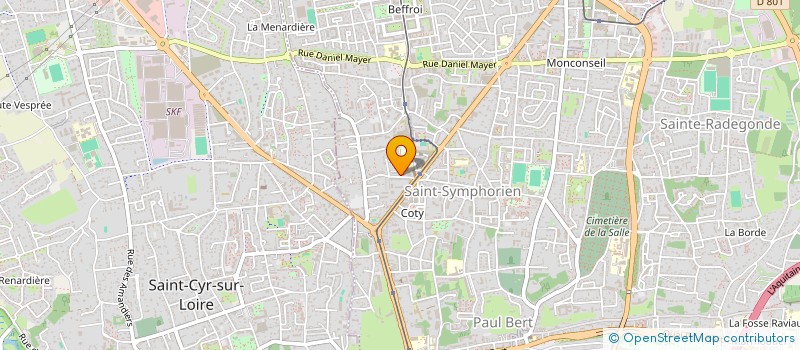 localisation de l'entreprise MADAME SYLVIE PUJOL  TOURS