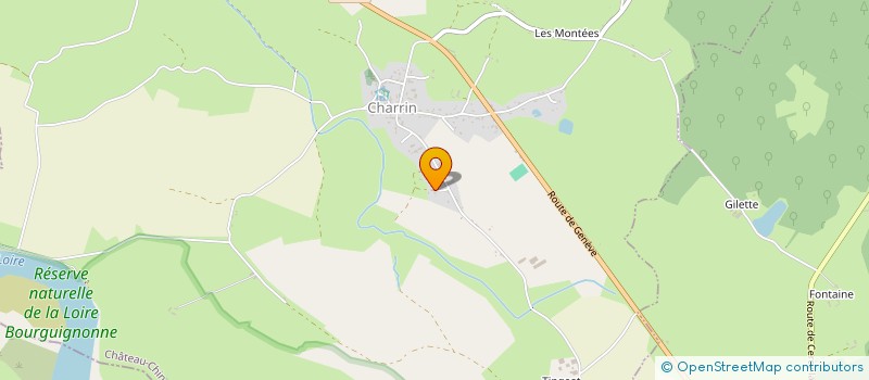 localisation de l'entreprise MADAME SYLVIE PUZENAT à CHARRIN