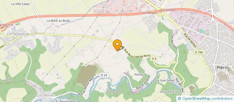 localisation de l'entreprise MADAME SYLVIE QUEMAR  PLERIN