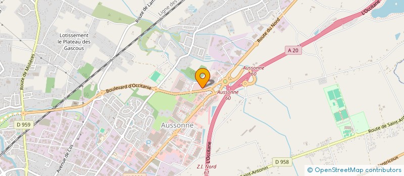 localisation de l'entreprise MADAME SYLVIE QUERCY  MONTAUBAN