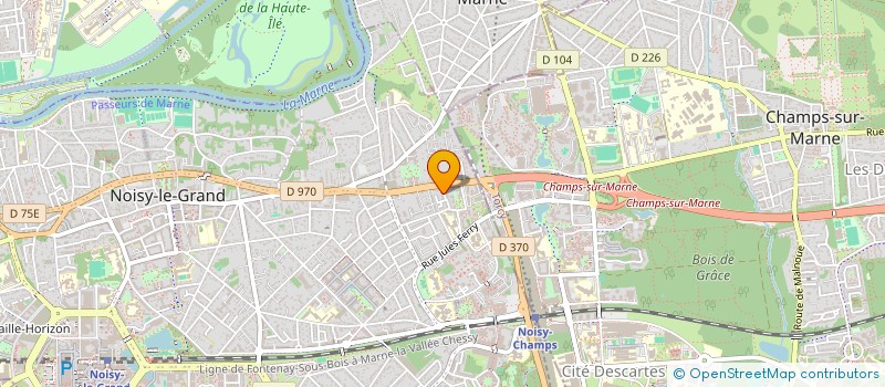 localisation de l'entreprise MADAME SYLVIE QUESNEL  NOISY-LE-GRAND