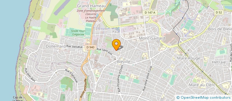 localisation de l'entreprise MADAME SYLVIE RABBY à LE HAVRE