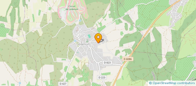 localisation de l'entreprise MADAME SYLVIE RAIMBAULT  LES ANGLES