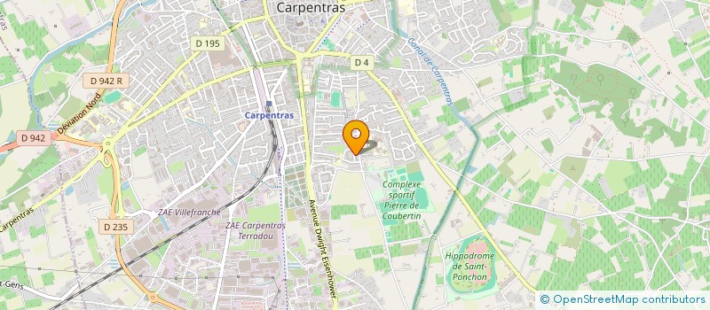 localisation de l'entreprise MADAME SYLVIE RAMBOURE à CARPENTRAS