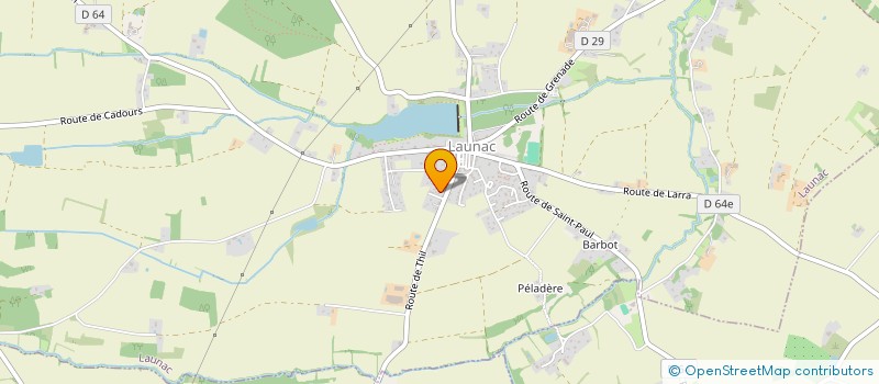 localisation de l'entreprise MADAME SYLVIE RAME  LAUNAC