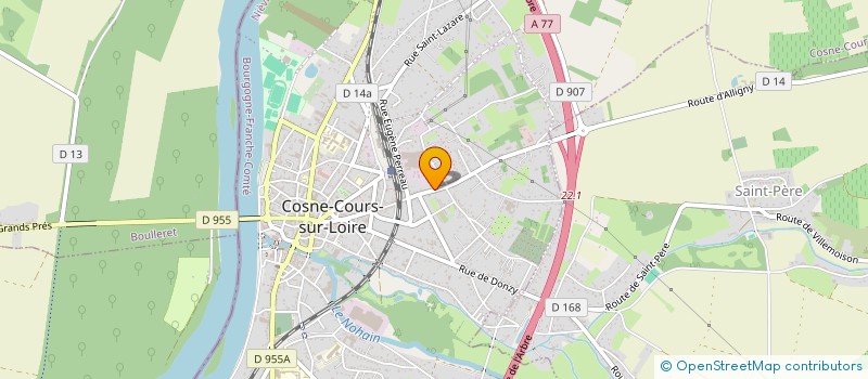 localisation de l'entreprise MADAME SYLVIE RAMEAU à COSNE-COURS-SUR-LOIRE