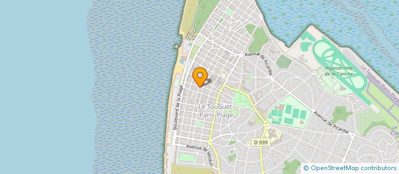 localisation de l'entreprise MADAME SYLVIE RAMET  LE TOUQUET-PARIS-PLAGE