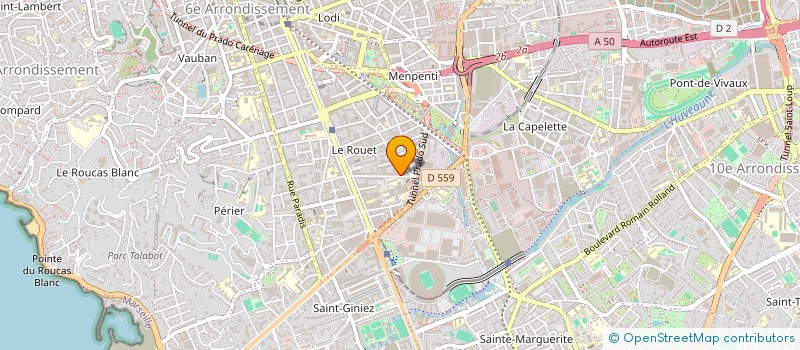 localisation de l'entreprise MADAME SYLVIE RANCHOUX à MARSEILLE