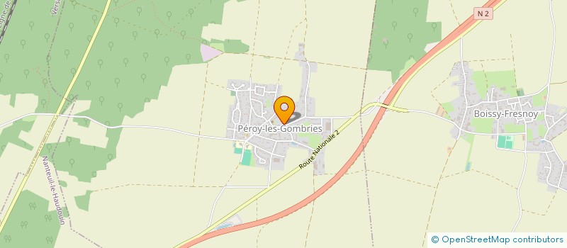 localisation de l'entreprise MADAME SYLVIE RANDON  PEROY-LES-GOMBRIES