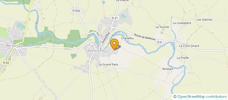 localisation de l'entreprise MADAME SYLVIE RAOUL  BOIVRE-LA-VALLEE
