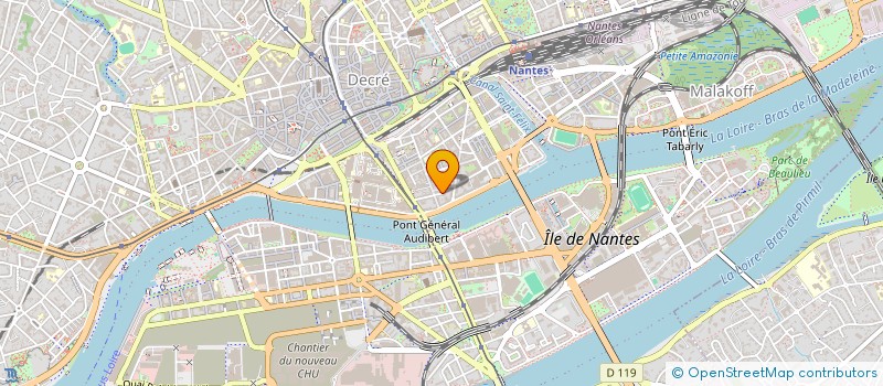 localisation de l'entreprise MADAME SYLVIE RAOUL  NANTES