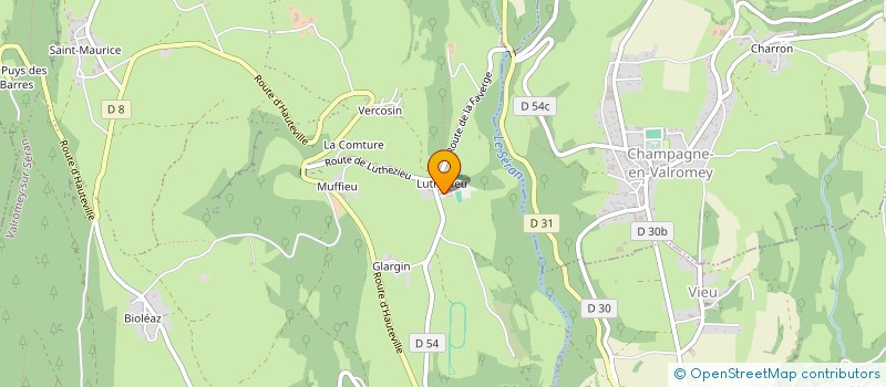localisation de l'entreprise MADAME SYLVIE RAOULT à VALROMEY-SUR-SERAN