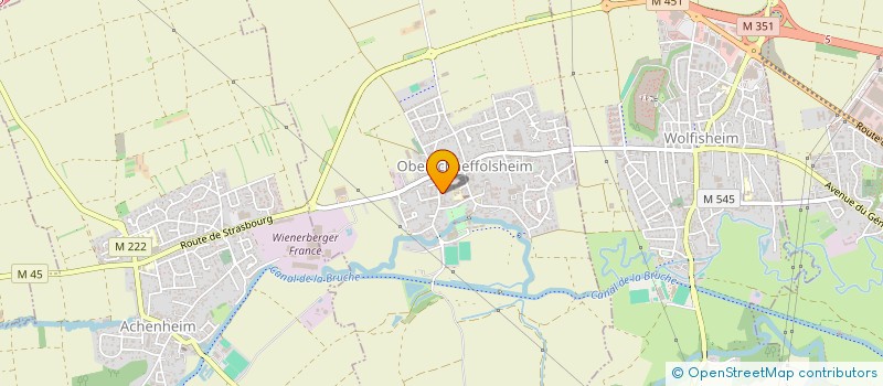 localisation de l'entreprise MADAME SYLVIE RAPP  OBERSCHAEFFOLSHEIM