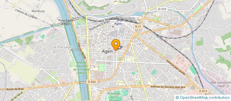 localisation de l'entreprise MADAME SYLVIE RAPPALINI à AGEN