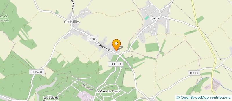localisation de l'entreprise MADAME SYLVIE RAYER à CROISILLES