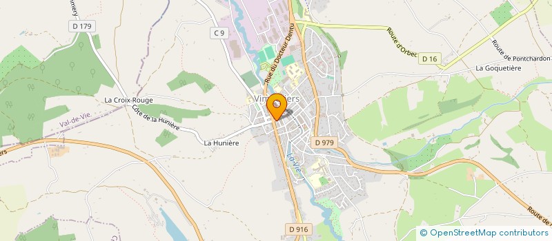 localisation de l'entreprise MADAME SYLVIE RAYMOND à VIMOUTIERS