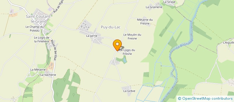 localisation de l'entreprise MADAME SYLVIE REGNIER  PUY-DU-LAC