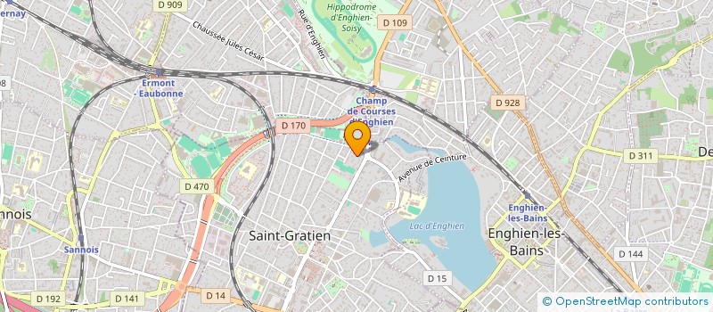 localisation de l'entreprise MADAME SYLVIE RENARD  SAINT-GRATIEN