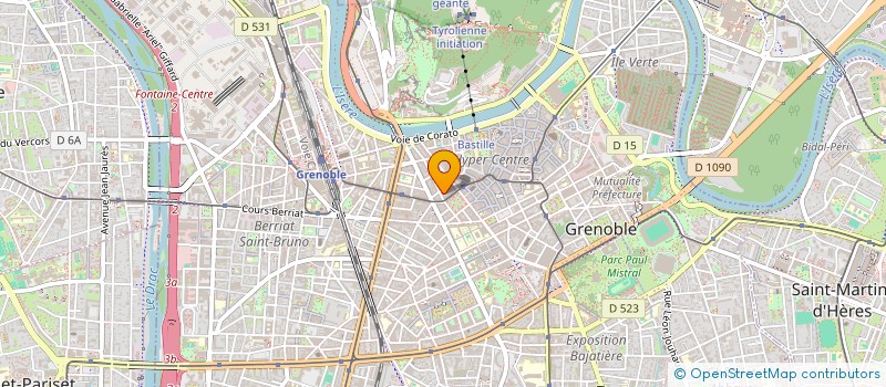 localisation de l'entreprise MADAME SYLVIE REY à GRENOBLE