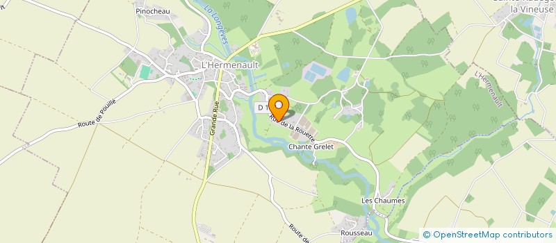 localisation de l'entreprise MADAME SYLVIE REY  L'HERMENAULT