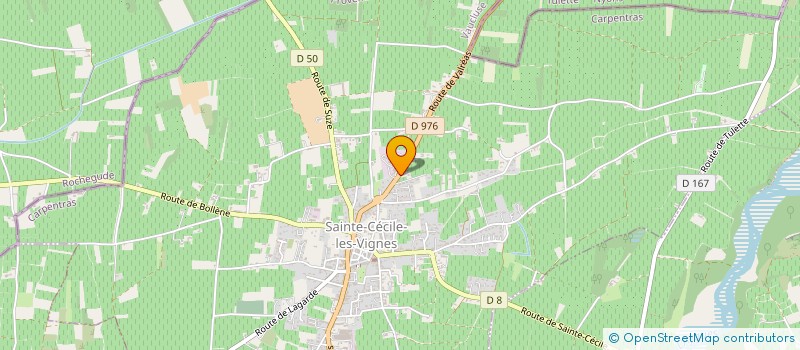 localisation de l'entreprise MADAME SYLVIE REY  SAINTE-CECILE-LES-VIGNES