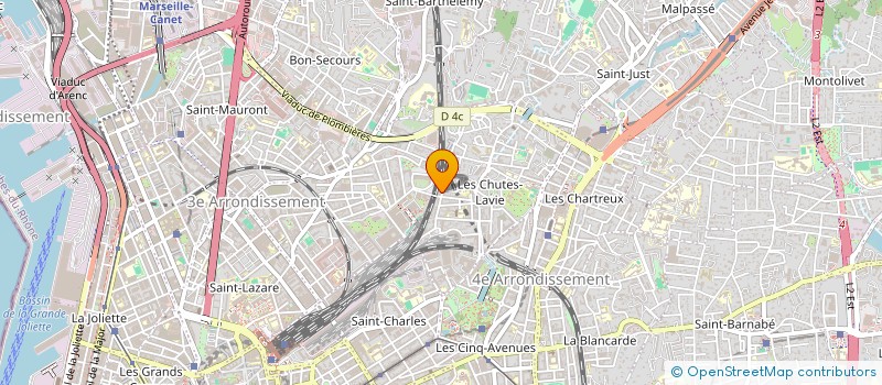 localisation de l'entreprise MADAME SYLVIE REYNAUD à MARSEILLE