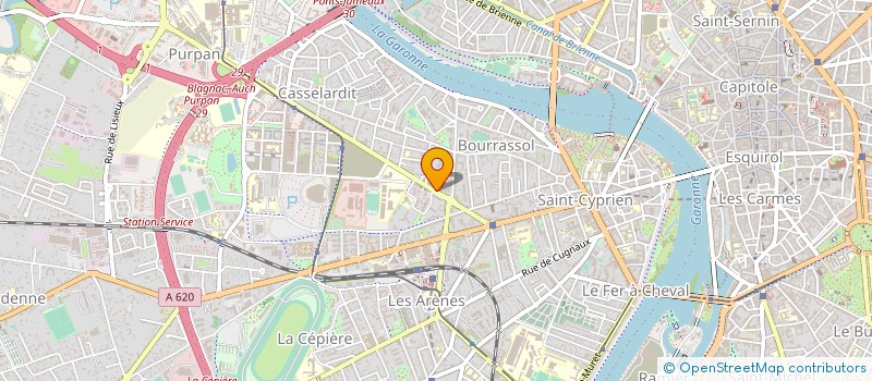 localisation de l'entreprise MADAME SYLVIE RIBEIRO à TOULOUSE
