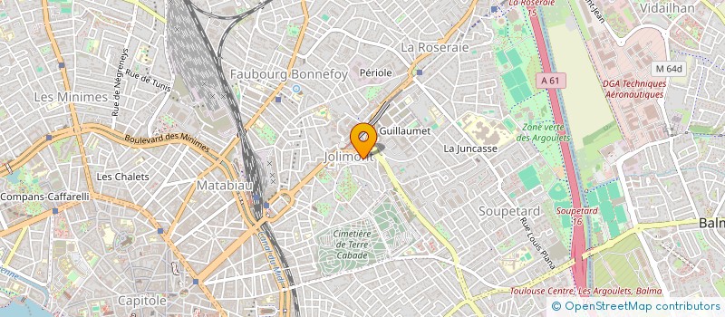 localisation de l'entreprise MADAME SYLVIE RICHARD  TOULOUSE