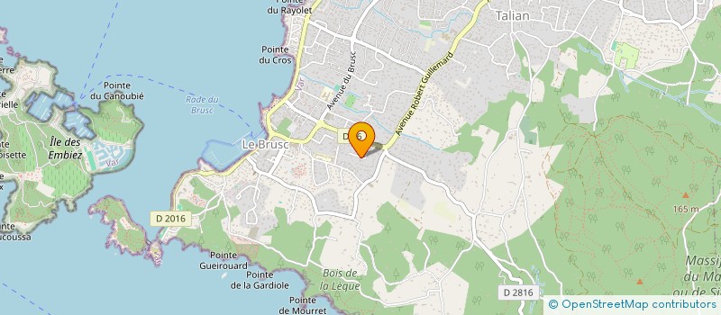 localisation de l'entreprise MADAME SYLVIE RICHER à SIX-FOURS-LES-PLAGES