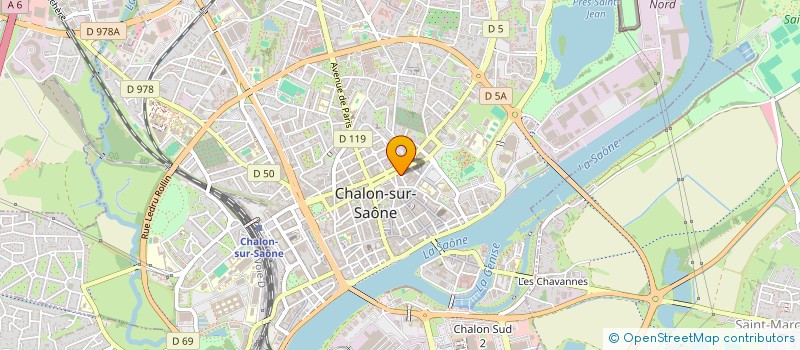 localisation de l'entreprise MADAME SYLVIE RIEME à CHALON-SUR-SAONE