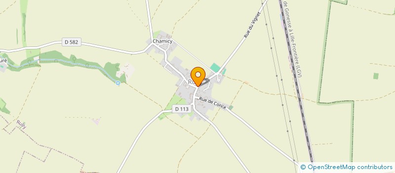 localisation de l'entreprise MADAME SYLVIE RIGAUT  RULLY