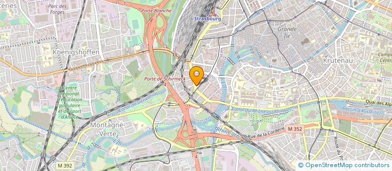 localisation de l'entreprise MADAME SYLVIE RIGOLET à STRASBOURG