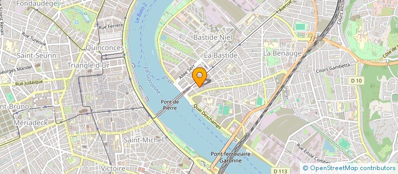 localisation de l'entreprise MADAME SYLVIE RIMBOEUF  BORDEAUX